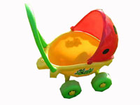childs ladybird toy pram